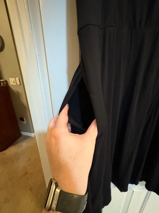 Black Women's Scoop-Neck Dress by Torrid - Picture 3 of 4